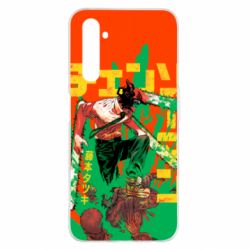 Чохол для Realme 6 Pro Человек Бензопила - PrintSalon