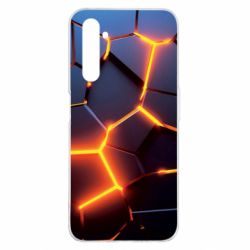 Чохол для Realme 6 Pro Cracked Blocks - PrintSalon
