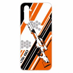 Чохол для Realme 6 Pro CS: GO AWP Asiimov Skin - PrintSalon