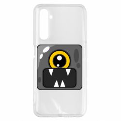 Чехол для Realme 6 Pro Cute black boss - PrintSalon