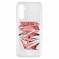 Чехол для Realme 6 Pro Demon Yuji Itadori - PrintSalon