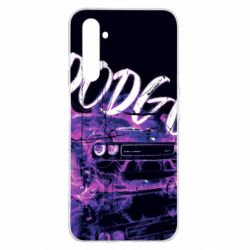 Чохол для Realme 6 Pro Dodge Art neon - PrintSalon