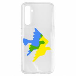 Чехол для Realme 6 Pro Dove flag of Ukraine - PrintSalon
