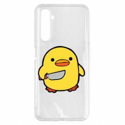 Чохол для Realme 6 Pro Duckling With A Knife - PrintSalon