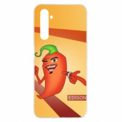 Чохол для Realme 6 Pro Edison Pepper - PrintSalon