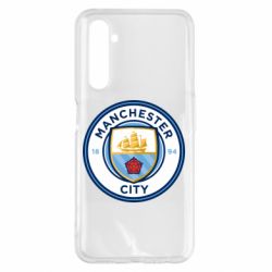 Чехол для Realme 6 Pro FC Manchester City Logo - PrintSalon