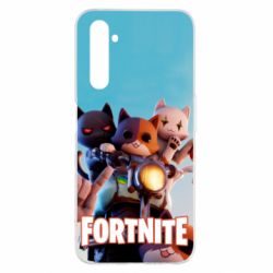 Чохол для Realme 6 Pro Fortnite Meowscles Kit
