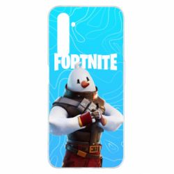 Чехол для Realme 6 Pro Fortnite Snowman - PrintSalon