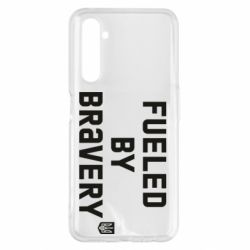 Чехол для Realme 6 Pro Fueled by bravery - PrintSalon