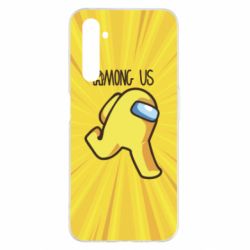 Чехол для Realme 6 Pro Game hero and logo - PrintSalon