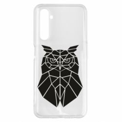 Чохол для Realme 6 Pro Geometric Owl - PrintSalon