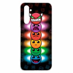 Чохол для Realme 6 Pro Geometry Dash Levels - PrintSalon