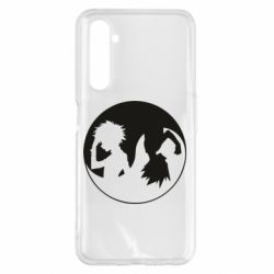 Чехол для Realme 6 Pro Гун и Киллуа Инь Янь - PrintSalon