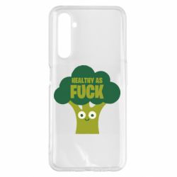 Чехол для Realme 6 Pro Healthy as fuck - PrintSalon