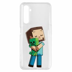 Чохол для Realme 6 Pro Heroes from Minecraft - PrintSalon