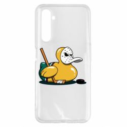 Чехол для Realme 6 Pro Hockey duck - PrintSalon
