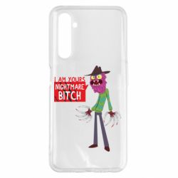 Чехол для Realme 6 Pro I am yours nightmare BITCH - PrintSalon