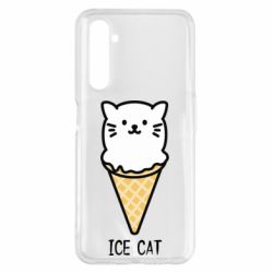 Чехол для Realme 6 Pro Ice Cat - PrintSalon