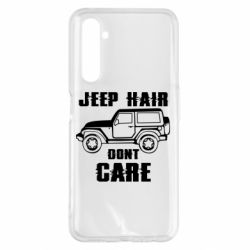 Чехол для Realme 6 Pro Jeep hair don't care - PrintSalon