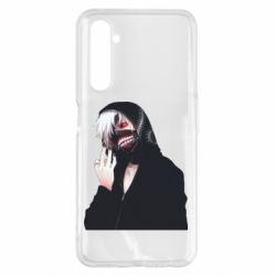 Чехол для Realme 6 Pro Kaneki Portrait - PrintSalon