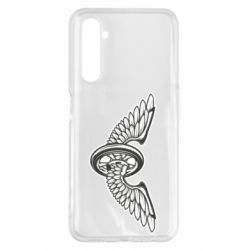 Чехол для Realme 6 Pro Колесо и крылья - PrintSalon