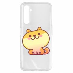 Чехол для Realme 6 Pro Корги с улыбкой - PrintSalon