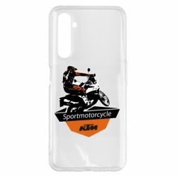 Чехол для Realme 6 Pro KTM Sportmotorcycle Art - PrintSalon