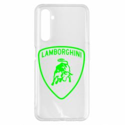 Чехол для Realme 6 Pro Lamborghini Auto - PrintSalon