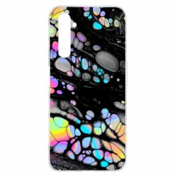 Чохол для Realme 6 Pro liquid spots - PrintSalon