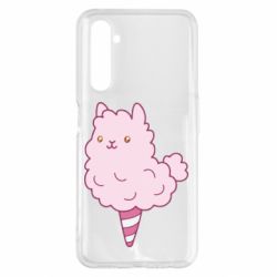 Чехол для Realme 6 Pro Llama Ice Cream - PrintSalon