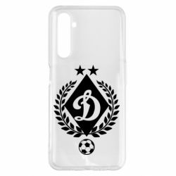 Чехол для Realme 6 Pro Лого Динамо с колосками - PrintSalon