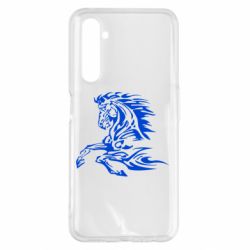 Чехол для Realme 6 Pro Лошадь - PrintSalon