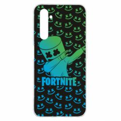 Чехол для Realme 6 Pro Marshmello Fortnite Dab Neon - PrintSalon