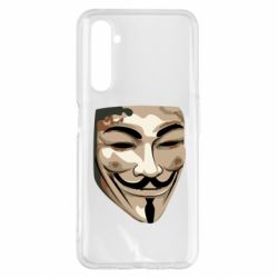 Чехол для Realme 6 Pro Маска Вендетта - PrintSalon