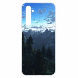 Чехол для Realme 6 Pro Minecraft nature - PrintSalon