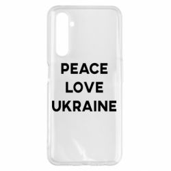 Чехол для Realme 6 Pro Мир, любовь, Украина - PrintSalon