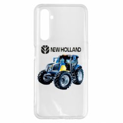 Чохол для Realme 6 Pro New Holland tractor - PrintSalon