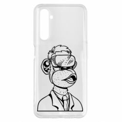 Чехол для Realme 6 Pro Обезьяна в виртуальных очках - PrintSalon