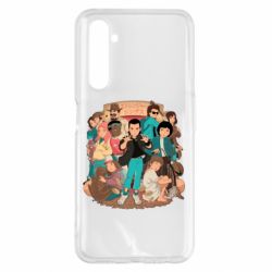 Чехол для Realme 6 Pro Очень странные дела арт - PrintSalon