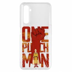 Чохол для Realme 6 Pro One Punch Man Saitama - PrintSalon