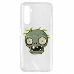 Чехол для Realme 6 Pro Plants vs zombie head - PrintSalon