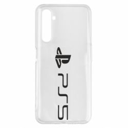 Чехол для Realme 6 Pro PlayStation 5 Logo - PrintSalon