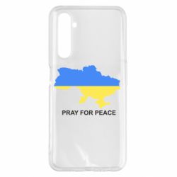 Чехол для Realme 6 Pro Pray for peace - PrintSalon