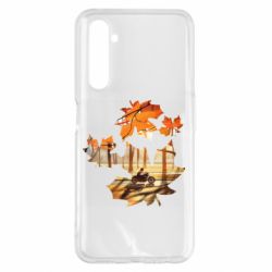 Чехол для Realme 6 Pro Проезжая осень - PrintSalon
