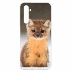Чехол для Realme 6 Pro Пушистая куница - PrintSalon