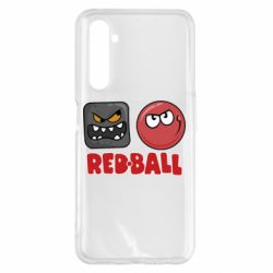 Чохол для Realme 6 Pro Red ball 4 - PrintSalon
