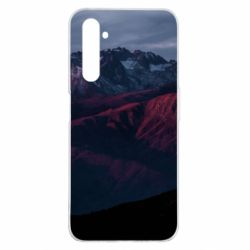 Чохол для Realme 6 Pro Red mountains - PrintSalon