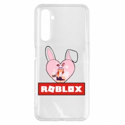 Чехол для Realme 6 Pro Roblox Bunny Girl Skin - PrintSalon