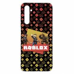 Чехол для Realme 6 Pro Roblox Heroes 3D - PrintSalon