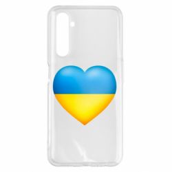 Чехол для Realme 6 Pro Серце патріота - PrintSalon